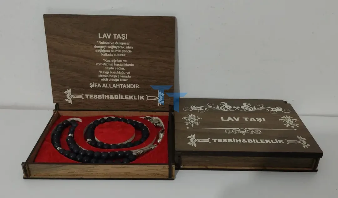 Lav Taşı Tesbih Bileklik Seti